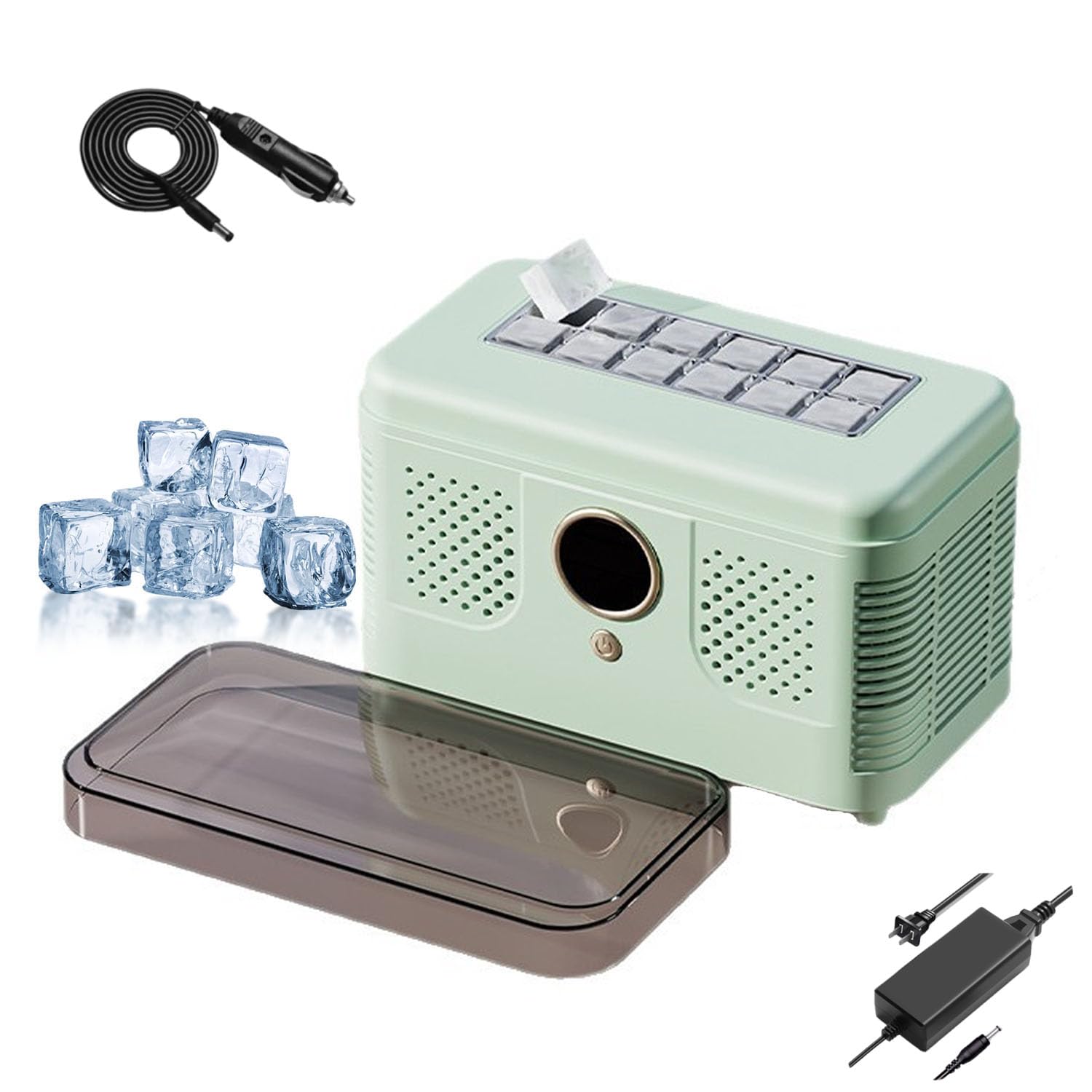 Minikomputerowa kostkarka do lodu 12 V, 150 W