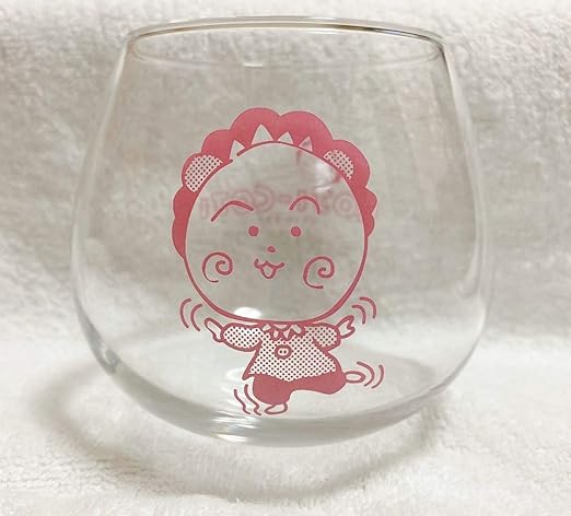 Amazon Co Jp コジコジ 丸型グラス ゆらゆら グラス コップ ロックグラス グラス ガラスコップ さくらももこ ちびまる子ちゃん まる子 まるちゃん ホーム キッチン