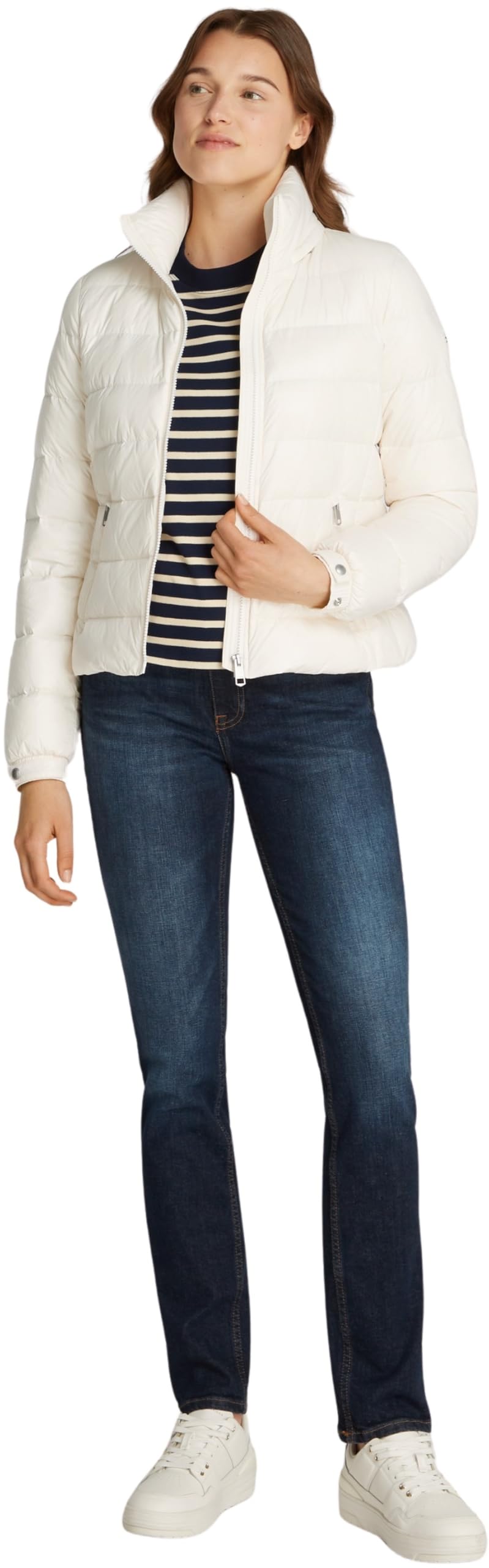 Tommy Hilfiger Donna Giacca Imbottita Down Feminine Gloss Leggera