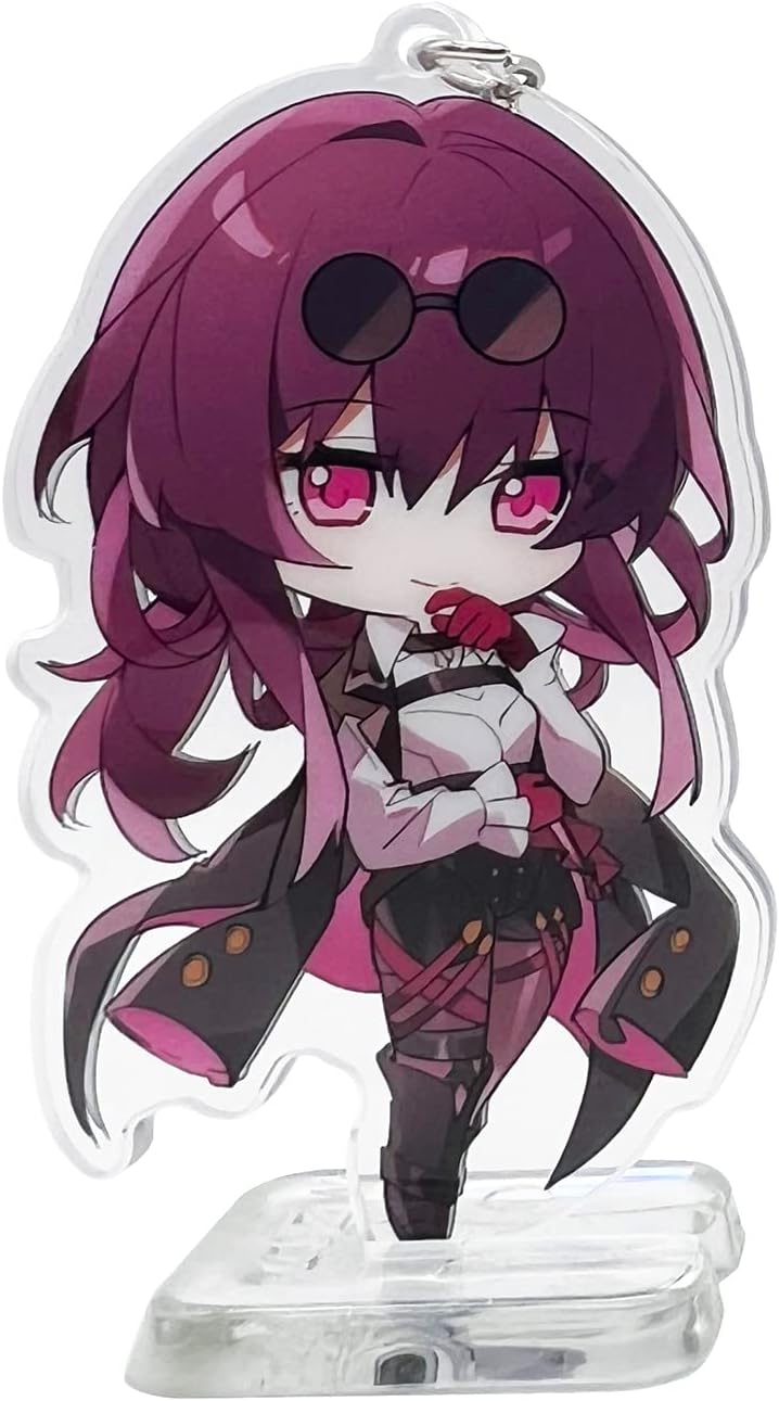 YJacuing Honkai: Star Rail Chibi Cute Acrylic Stand Figure Keychain