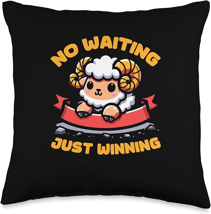 Aries Sign - Horoscope Star Zodiac Starsign Throw Pillow