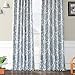 HPD Half Price Drapes Printed Room Darkening Curtains for Bedroom, Living Room 50 X 96 (1 Panel), BOCH-KC16072-96, Tea Time China Blue