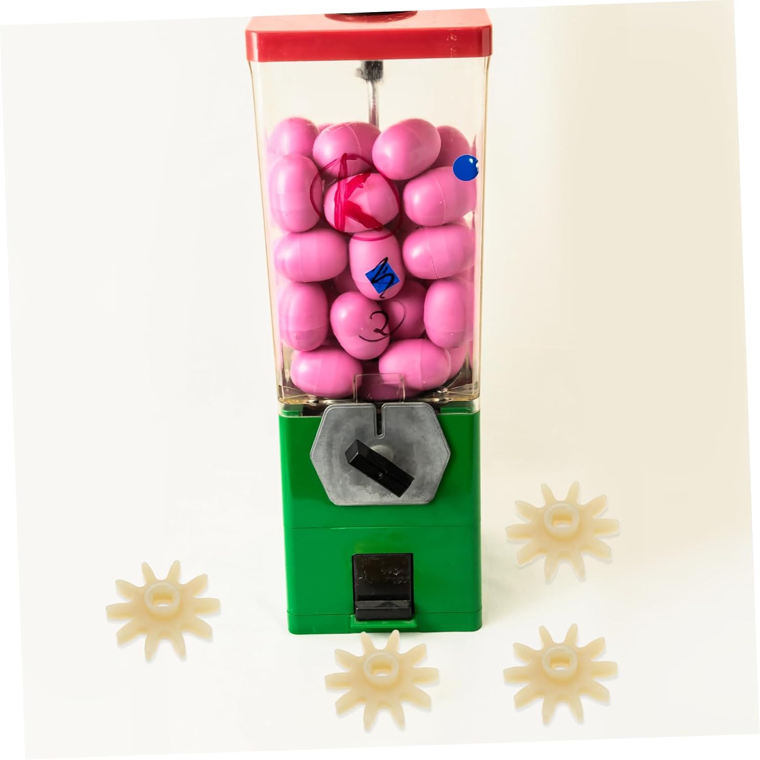 10pcs Gumball Machine Gears Repair Parts for Bubble Gum Dispensers Candy Vending Machines High Precision Wheels for Gear Wheel Replacement