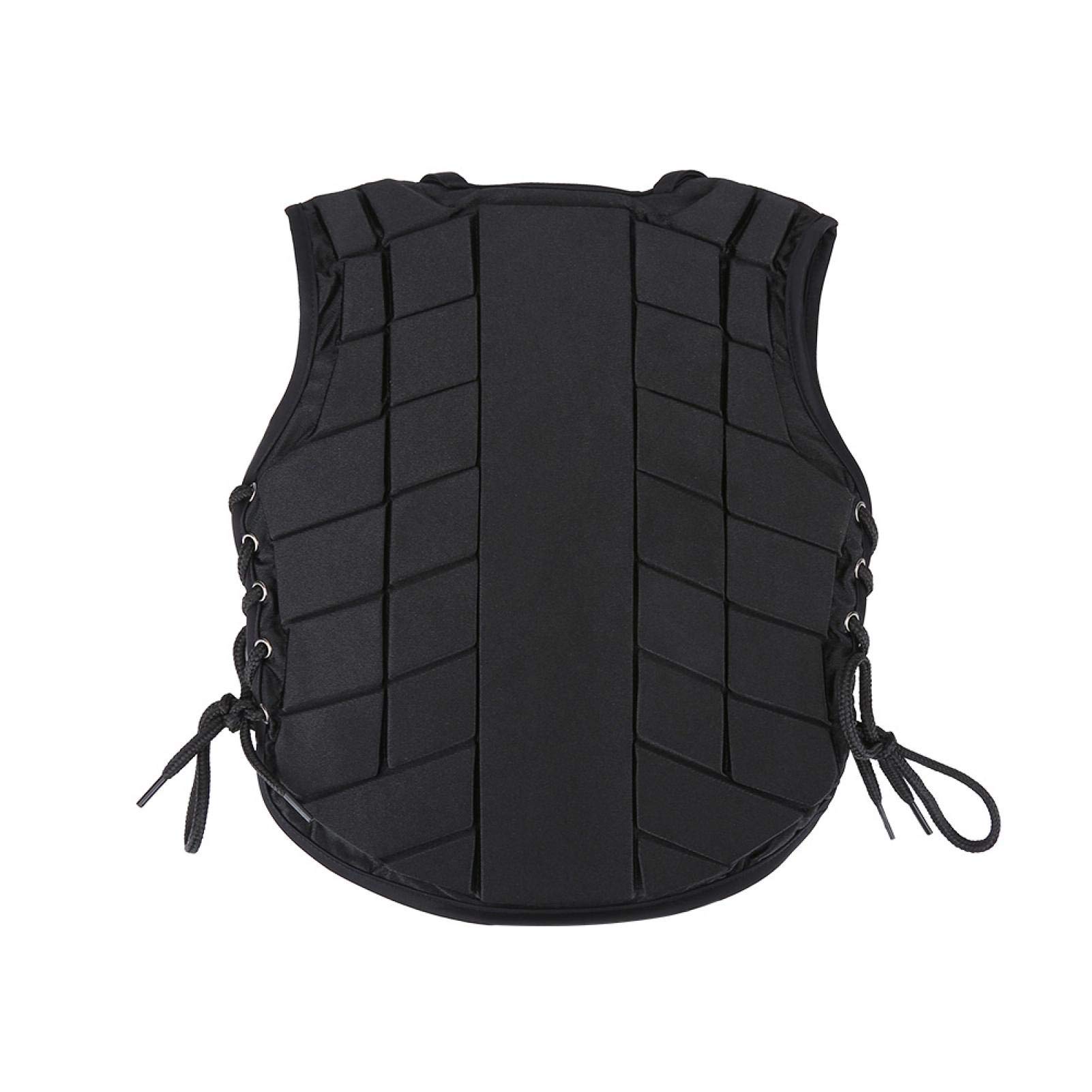 Desconocido Chaleco para Montar a Caballo, cómodo Chaleco Protector de Seguridad para Entrenamiento de equitación para niños, niñas, niños (CM)