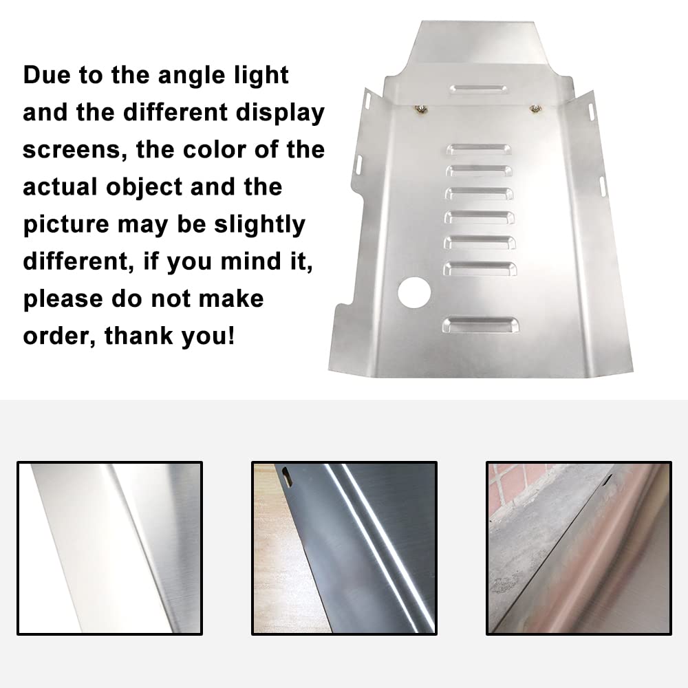 Xitomer Motorcycle Skid Plate For GL1800 Gold Wing (2001-2017) & F6B - Aluminum Engine Guard Bash Plate - View #7