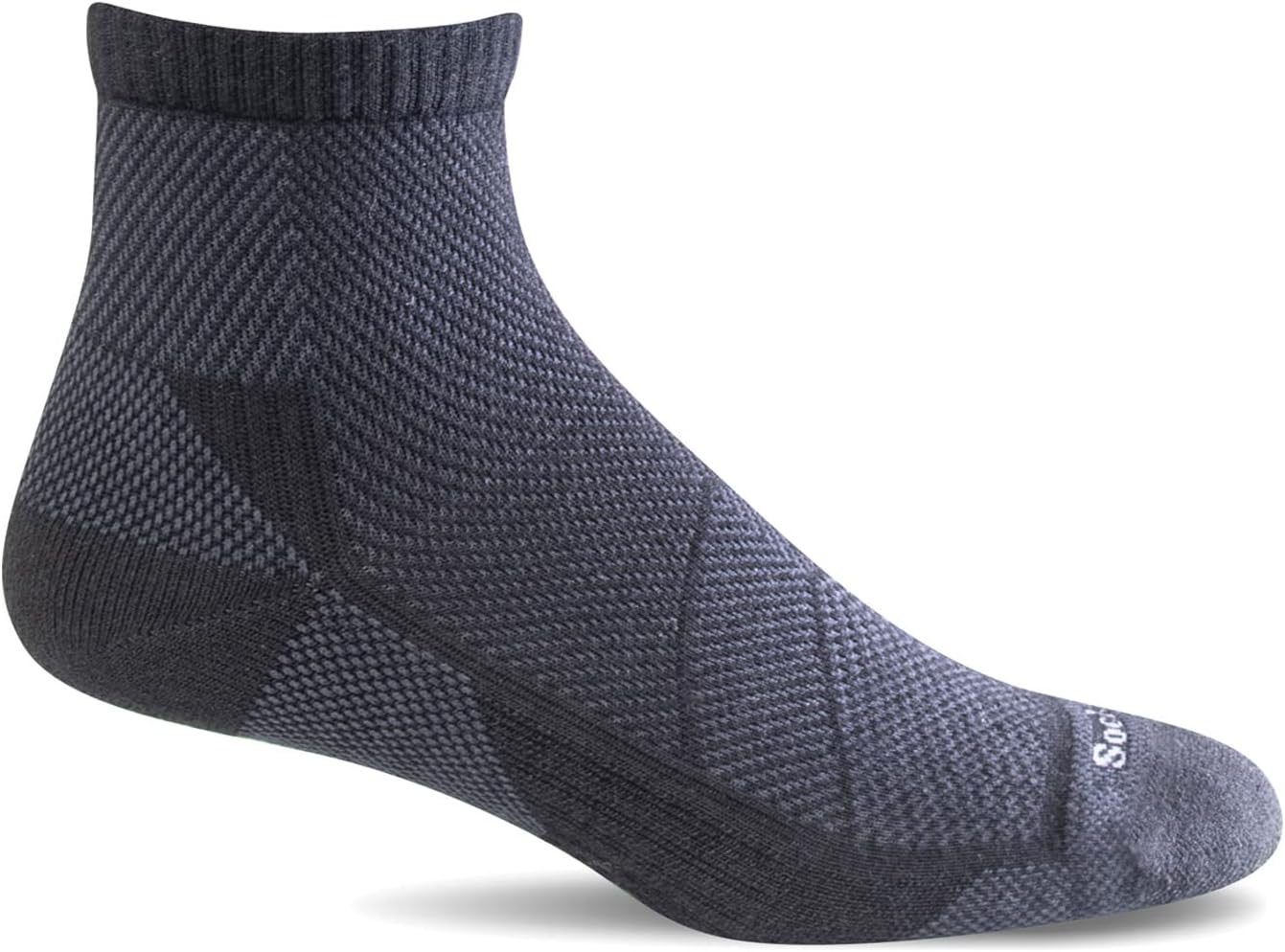 Sockwell Men's Elevate Quarter Moderate Compression Sock