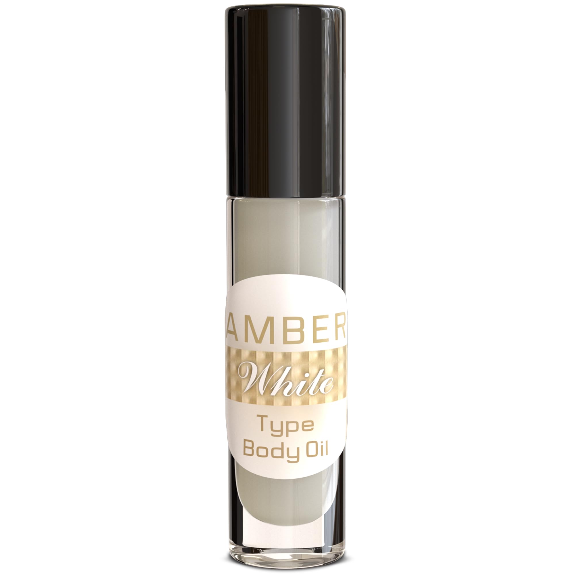 Amber White Women (TYPE) Perfume Fragrance Body Oil, long lasting, uncut, travel size, roll on