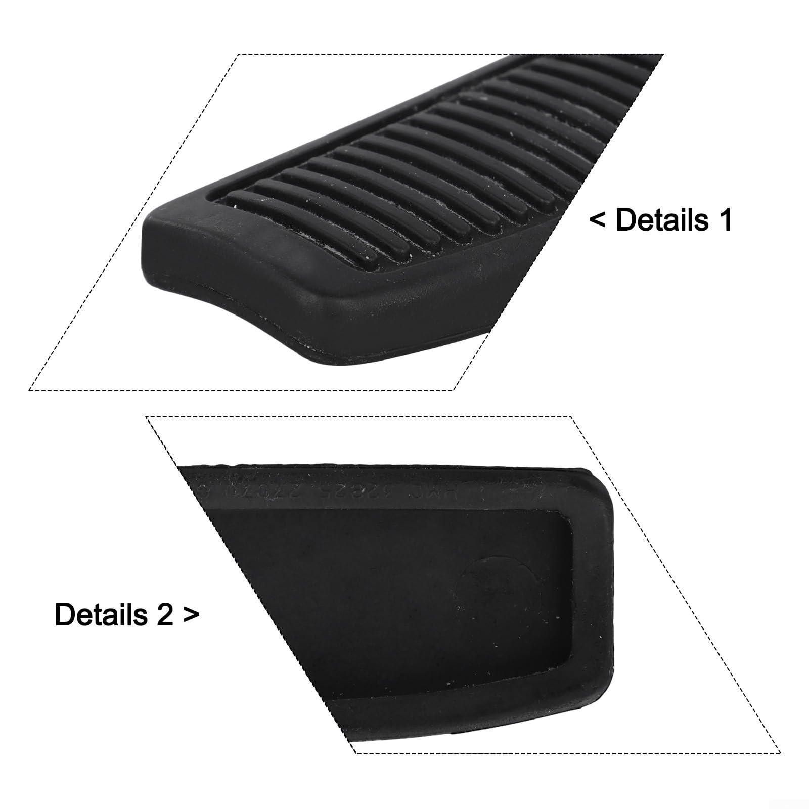 ABS Brake Pedal Pad Cover Replacement for Hyundai Accent Elantra For Sonata For Santa Fe For Tucson Forte Sedona For For For Optima For Rio Rondo For Sportage 2000-2016 Models OEM 32825-27070 — view 4