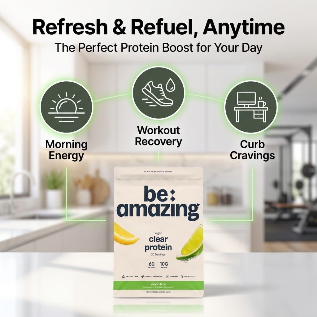BE AMAZING Lemon Lime Clear Protein