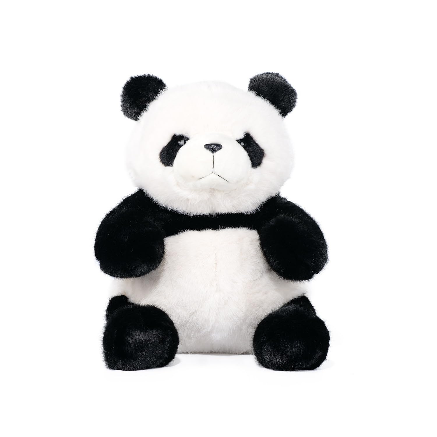 Urocza pluszowa zabawka Panda, miękka lalka dla | Przytulająca maskotka zwierzęcia, idealny prezent urodzinowy, idealny do wystroju pokoju dziecięcego, towarzysza na dobranoc