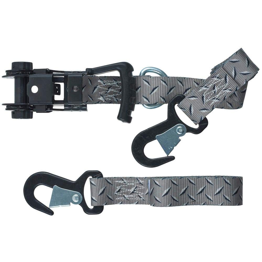 Keeper 47354 8' Ergo-Torque Ratchet Tie-Down, 2 Pack