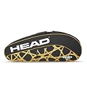 HEAD Igniton Pro 3R Badminton Kitbag Black&Gold gallery image