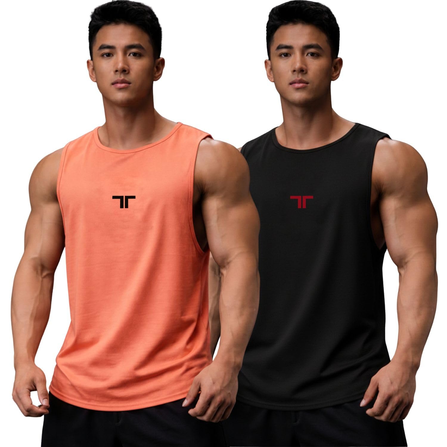 || Mens || Tee Printed || Round Neck || Sleeveless || Polyester Vest-image-6