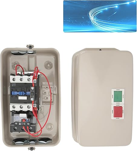 LE1D50M7 Arrancador magnético, 1 fase 220 230 V 37 A 20HP 3 fase 380 400 V 50 A 30HP Motor eléctrico magnético de arranque de motor eléctrico