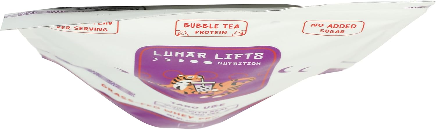 Lunar Lifts Nutrition, Whey Protein Isolate Taro Ube, 12.35 Ounce