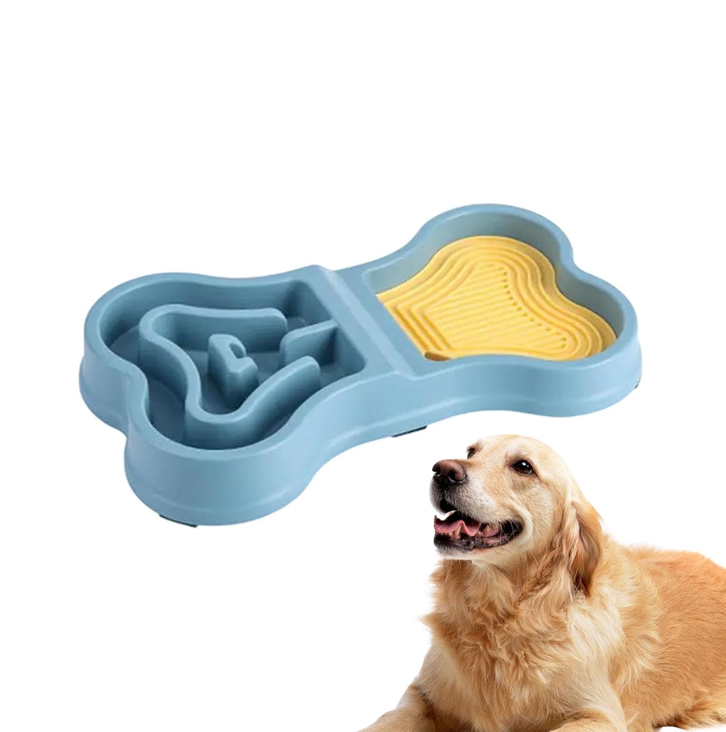 Palla Alimentazione Lenta Per Cane E Gatto - Giocattolo Interattivo Con Fondoventosa