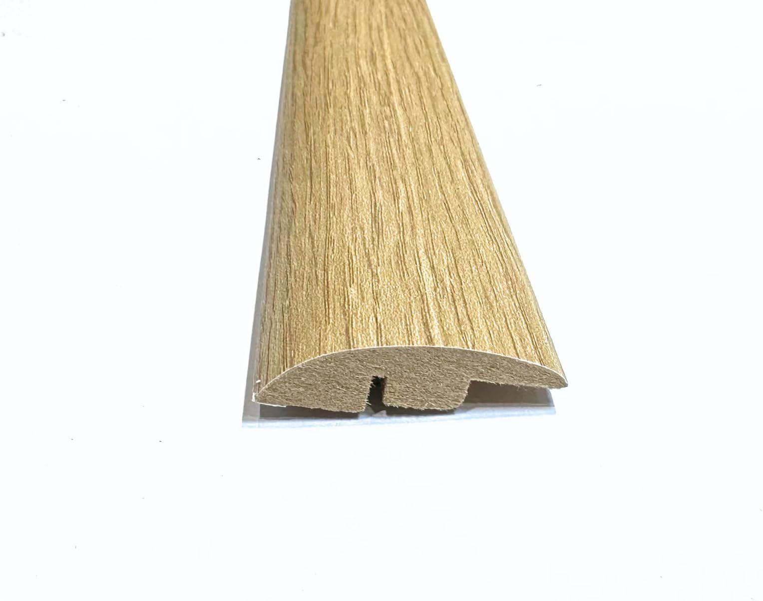San Diego Oak Laminate & Wood Flooring Section Transition Bar MDF Threshold Strip Ramp Edge Profile Door Trim Moulding Oak (1, 900mm (2ft 9"))