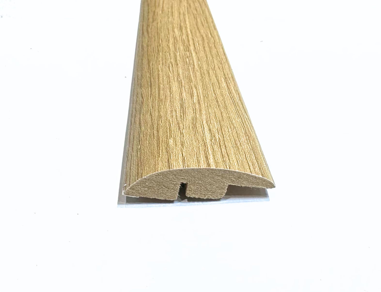 San Diego Oak Laminate & Wood Flooring Section Transition Bar MDF Threshold Strip Ramp Edge Profile Door Trim Moulding Oak (1, 900mm (2ft 9"))