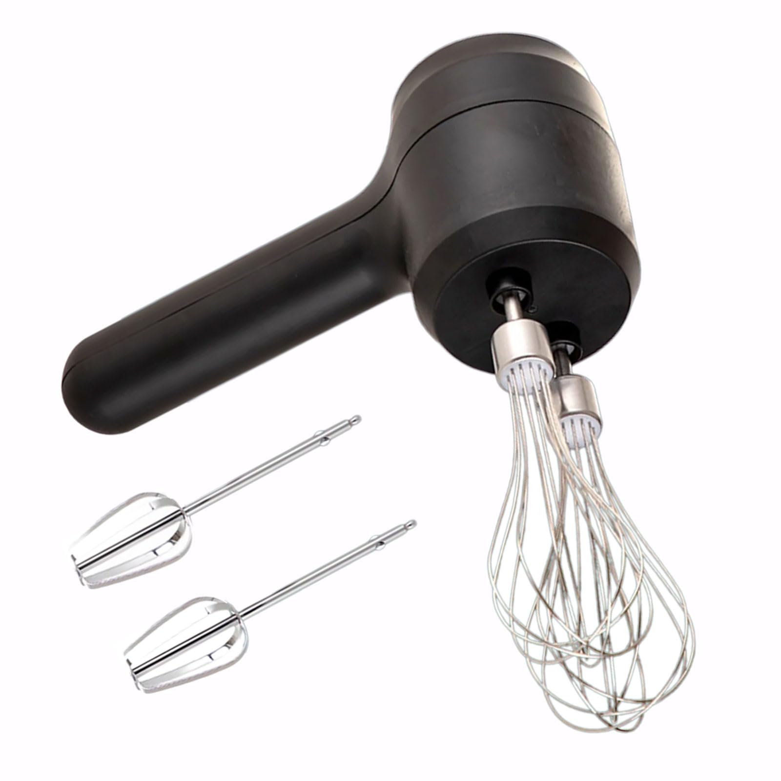 carotoe Home Baking Cordless Electric Hand Mixer with Paired Whisk Heads, 4 Detachable Attachments for Cream and Butter Dessert Prep Kitchen Whisk Handheld Mixer
