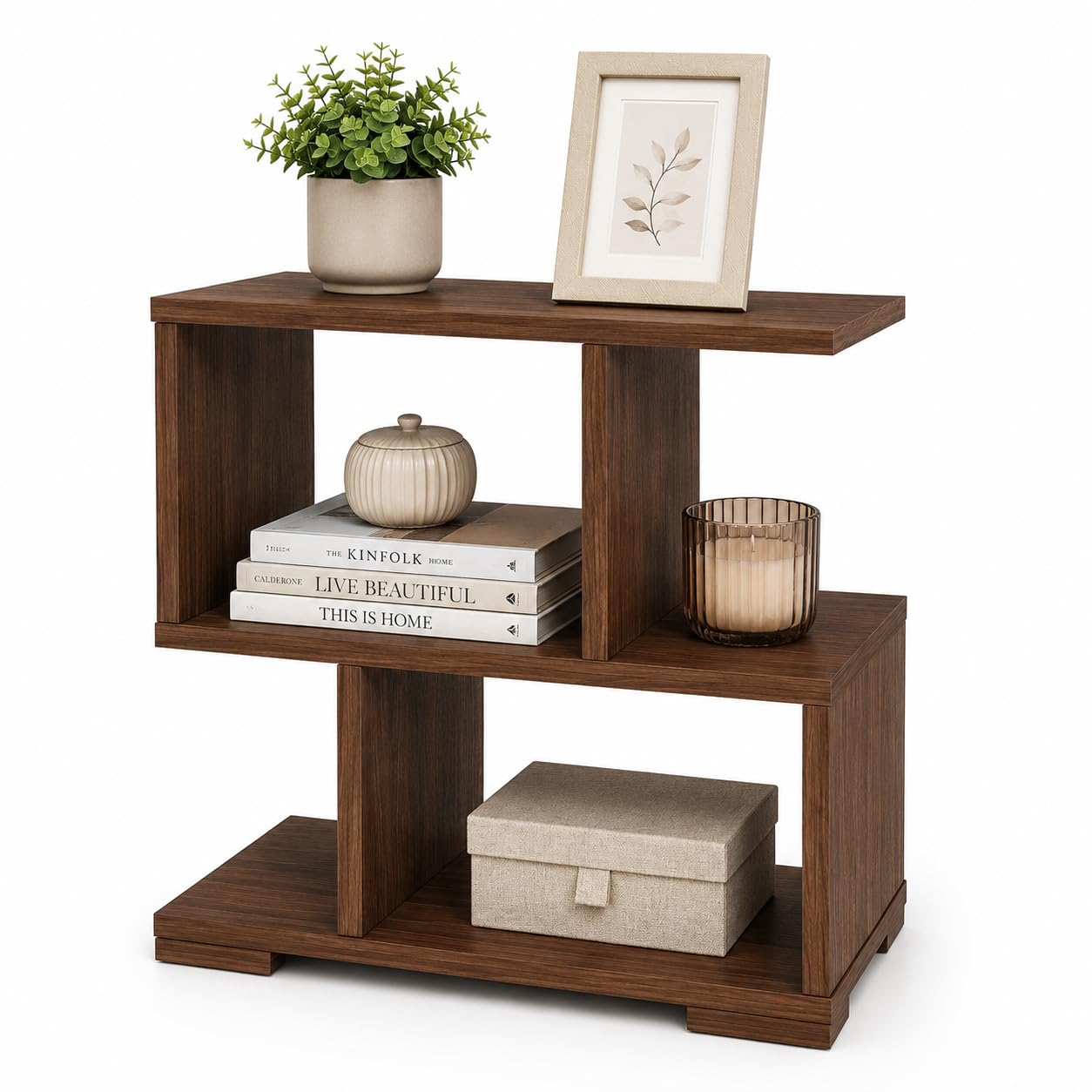 Crown Craft End Table, Side Table, Bedside Table, Nightstand, Wooden Side Table, Sofa Table, Living Room Furniture, Bedroom Furniture-picture-13