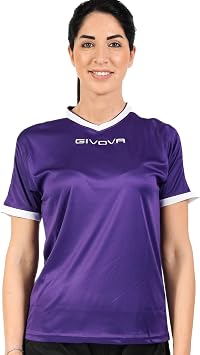 قميص GIVOVA Revolution Interlock للجنسين، فوشيا/أبيض