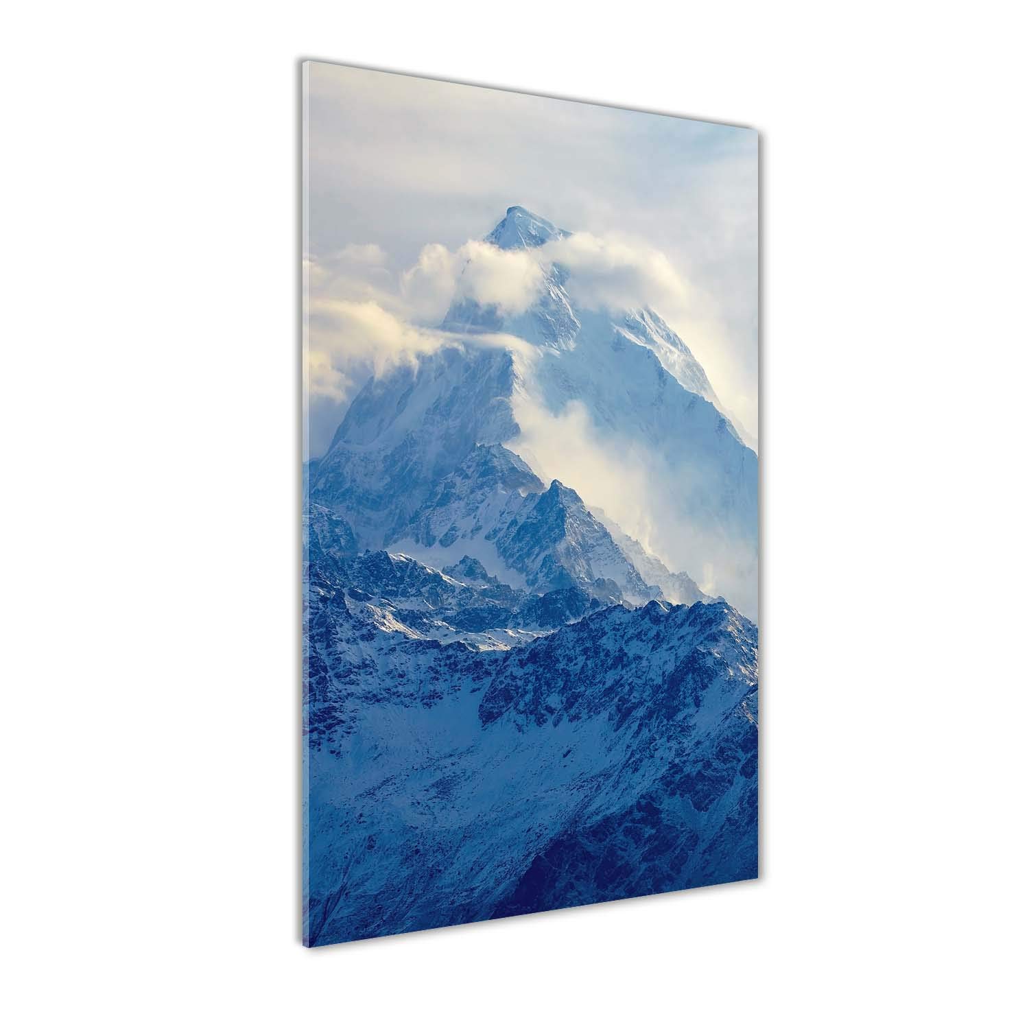 Tableau de cuisine lavable en verre 50x100 cm pour décorer sans craindre les taches de graisse