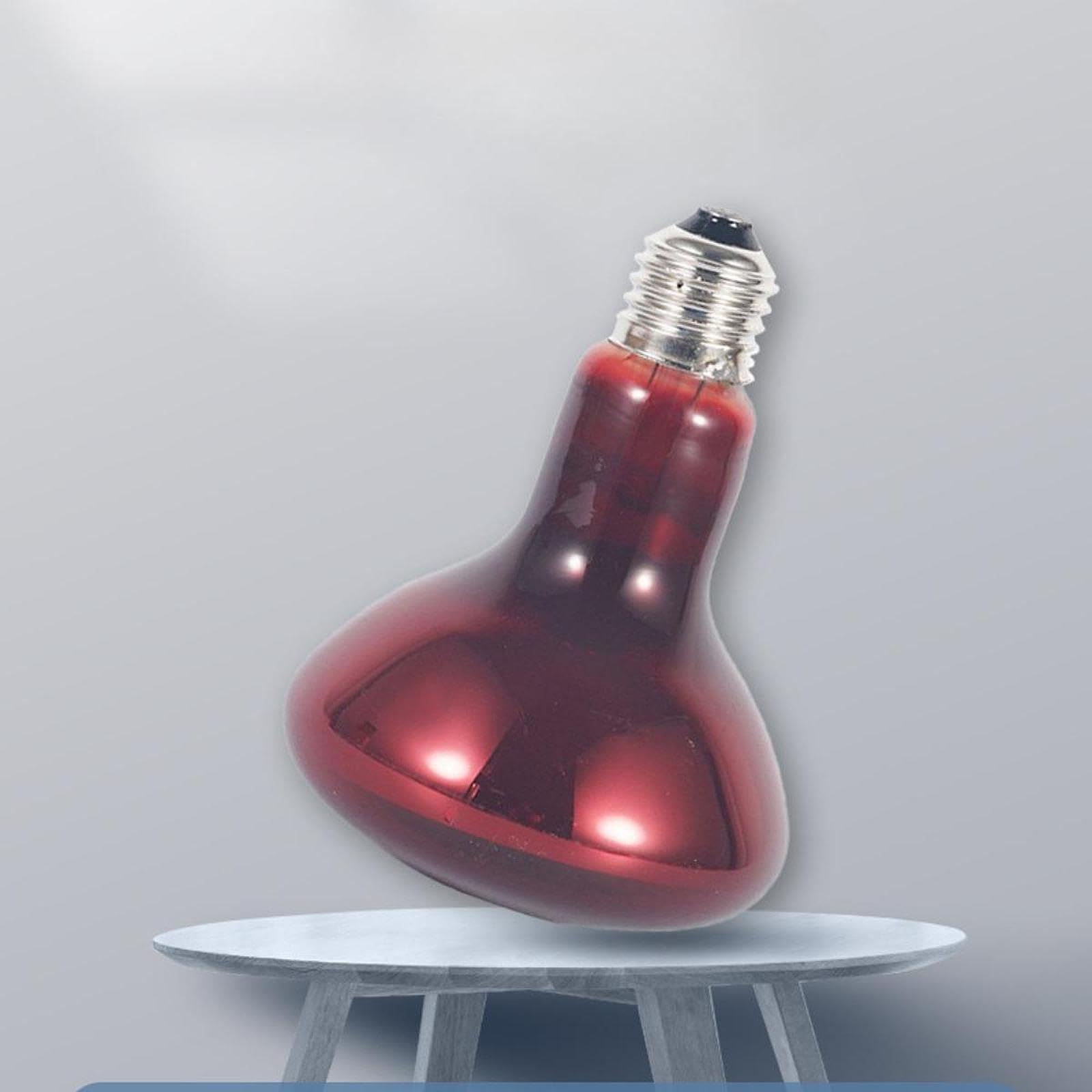 STYLEHEAVEN Red Heat Lamp Bulb Outdoor 100W Infrared Bulb for Bearded Chicks Heating Use-image-32