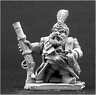 Reaper Aroudj Firebeard, Dwarf Pirate 03241 Miniatures