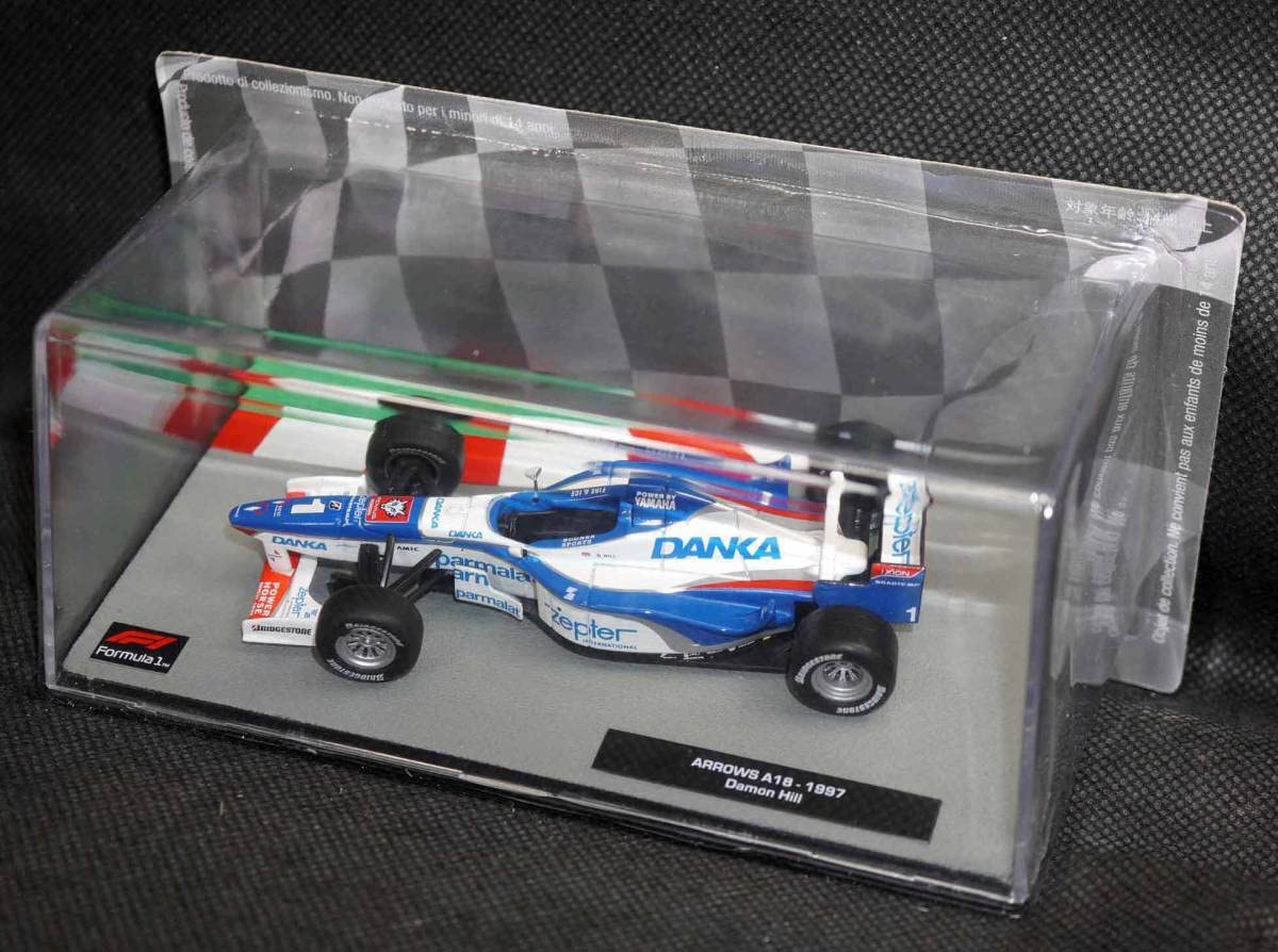 3台セット　日本未発売　ビッグスケールF1コレクション　アロウズ　A18 ヒル 1/24 ビッグスケールF1 コレクション アロウズ A18 ヒル 1997年 - メルカリ