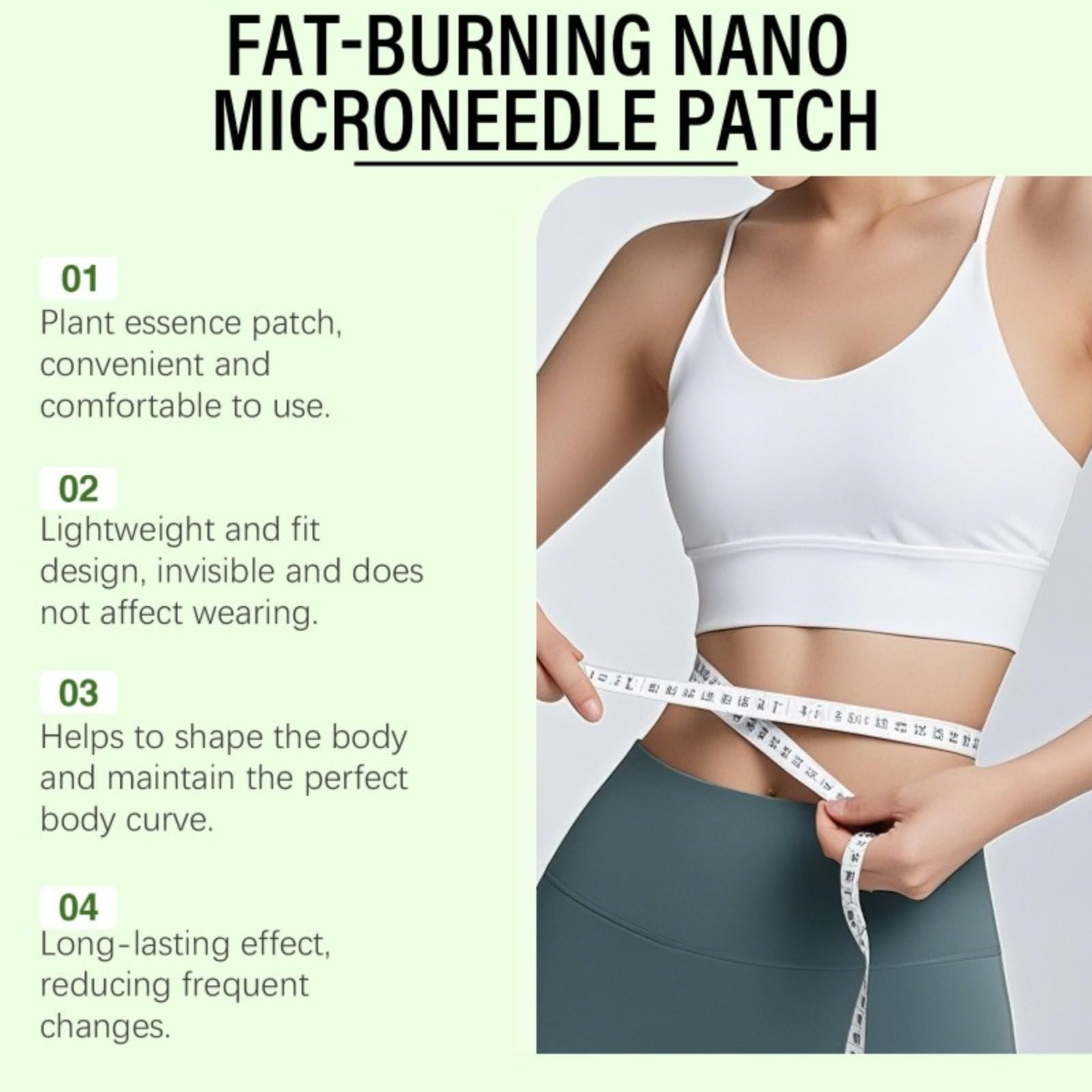 Moringa Berberine Plaster odchudzający 10 w 1, plaster odchudzający Nano Microneedle, przenośny, wygodny i odpowiedni do wszystkich rodzajów skóry, plastry odchudzające, idealne dla mężczyzn i kobiet