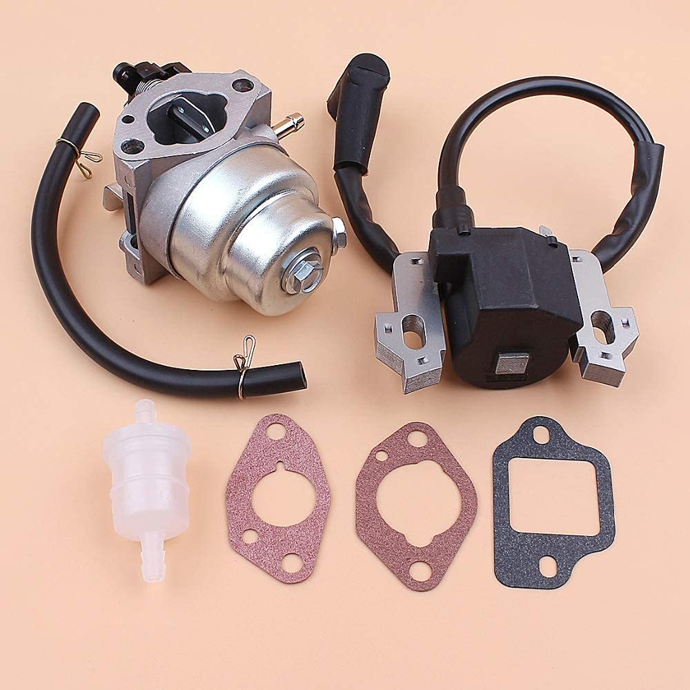 Kit guarnizioni Bobina accensione carburatore per Honda GCV160 Motore Motore HRR216 HRB216 HRR216 HRS216 HRT216 HRZ216 Parti per Tosaerba