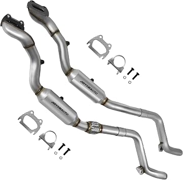 Catalytic Converter Compatible with Chrysler 300, Dodge Challenger, Dodge Charger 2016-2021 3.6L V6 Left Right Catalytic Convertor Direct-fit 644209 644208EPA Compliant