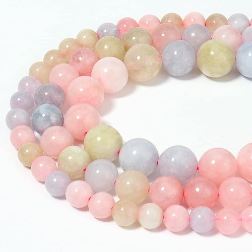 Vista 94 de 45 cuentas de piedras preciosas naturales de ojo de tigre aguamarina natural de 0.315 pulgadas (0.315 in), cuentas redondas sueltas