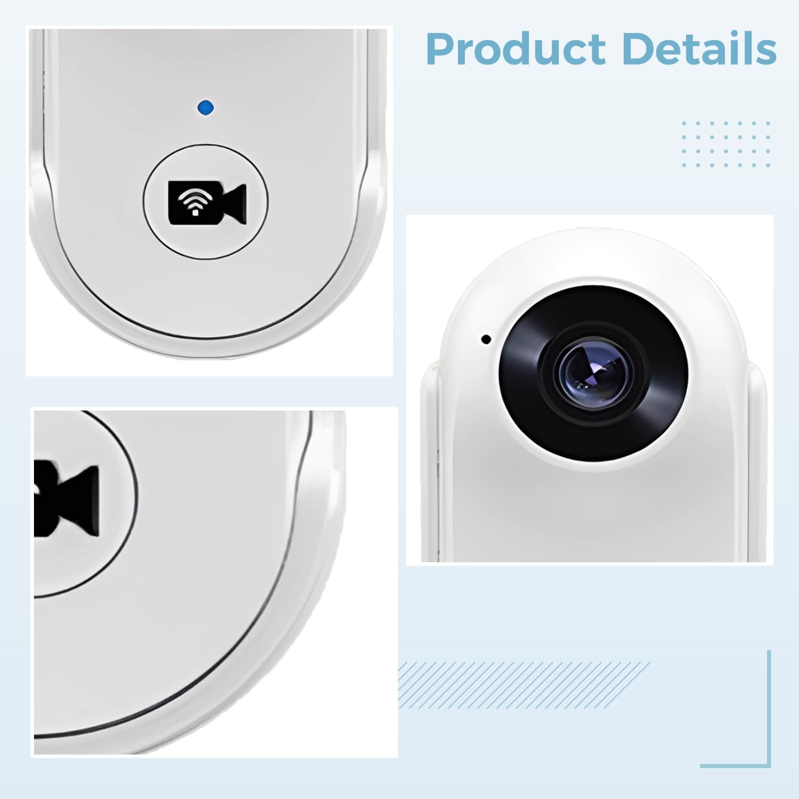 Mini caméra portable, caméra d'action 1080p, batterie de 240 min, grand angle de 120°, fixation solide, enregistrement en boucle, carte 64G, accessoire pour animal de compagnie