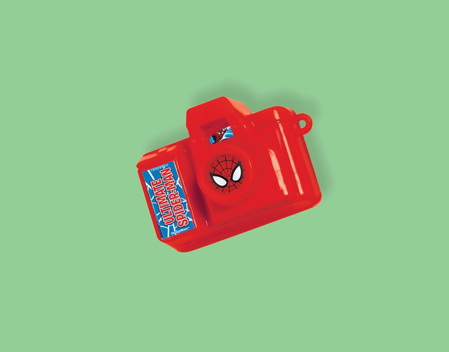 amscan Ultimate Spider-Man Clicking Camera, Party Favor, Red, 1 3/4" (393900)
