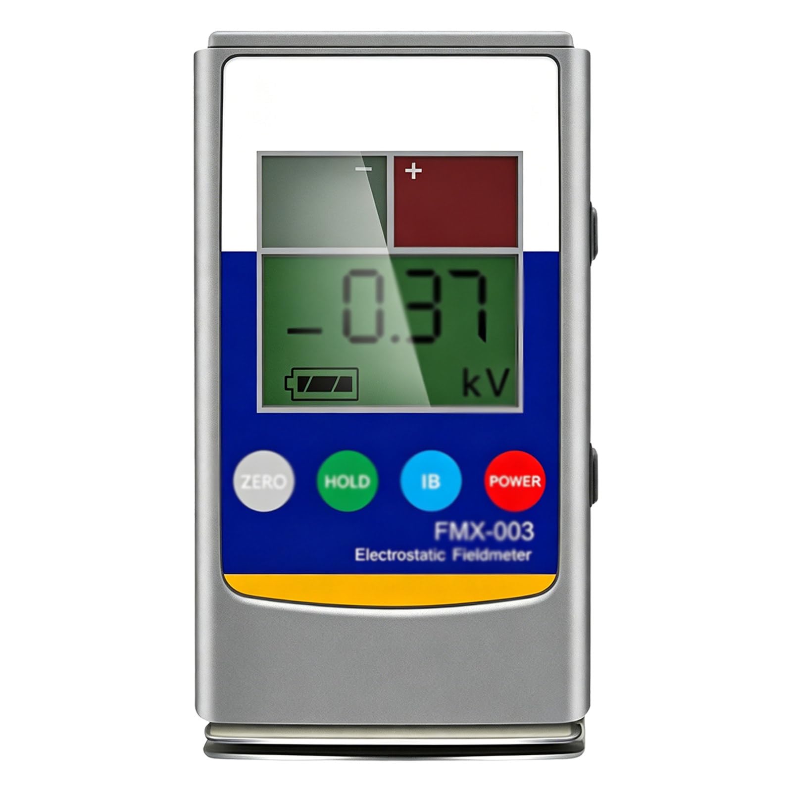 Medidor De Campo Electrostático Y Comprobador De Equilibrio Iónico, Monitor Esd Digital Profesional, Detector De Carga De Electricidad Estática Sin Contacto Con Indicadores Lcd Y Alineación LED FMX003