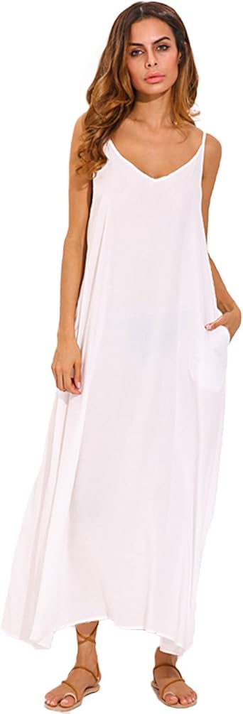 zanzea robe longue