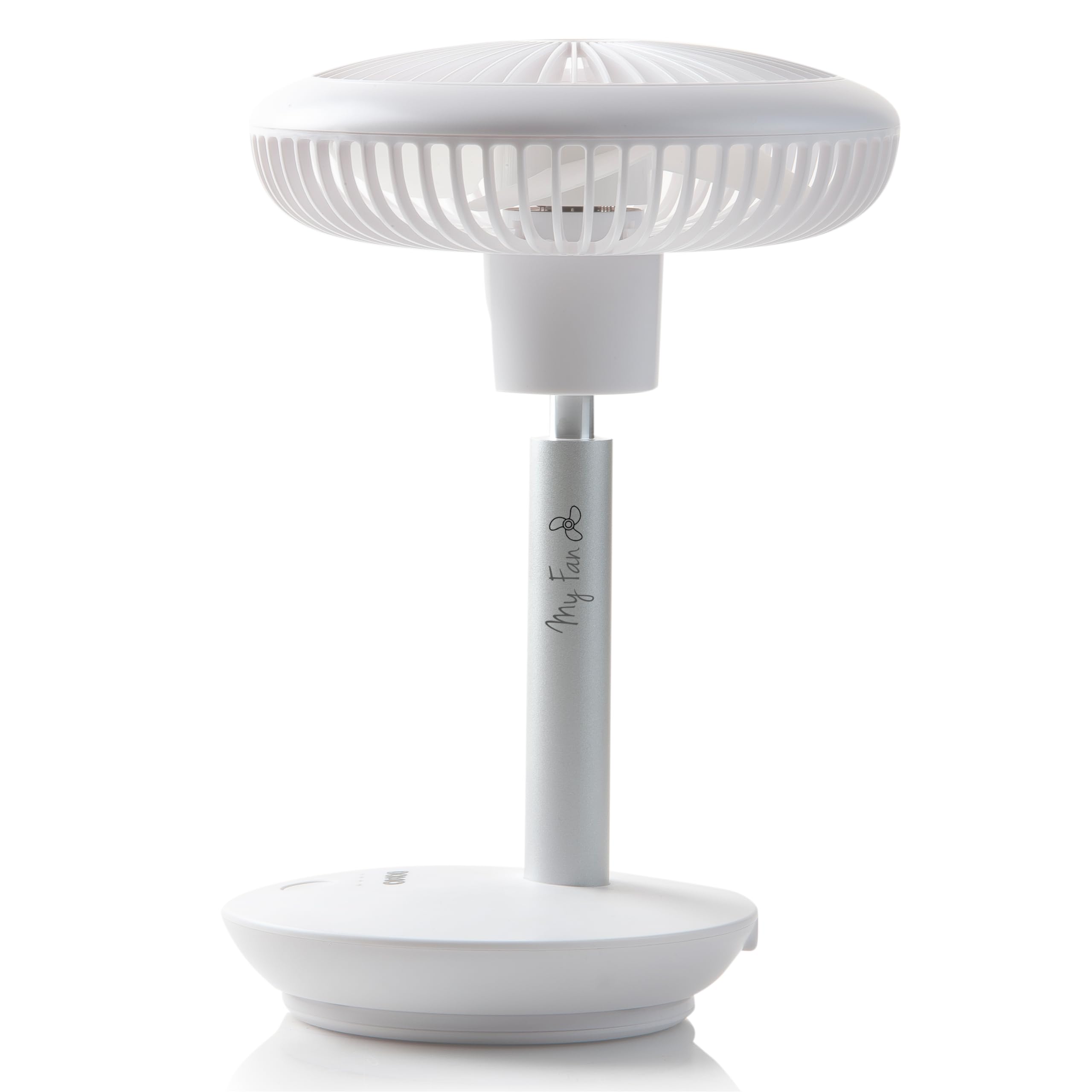 Domo DO8147 - Ventilatore da tavolo My Fan, Ø 18 cm, 4 modalità, ricaricabile