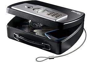 Master Lock Compact Portable 8.5- Liter Dorm Room Safe