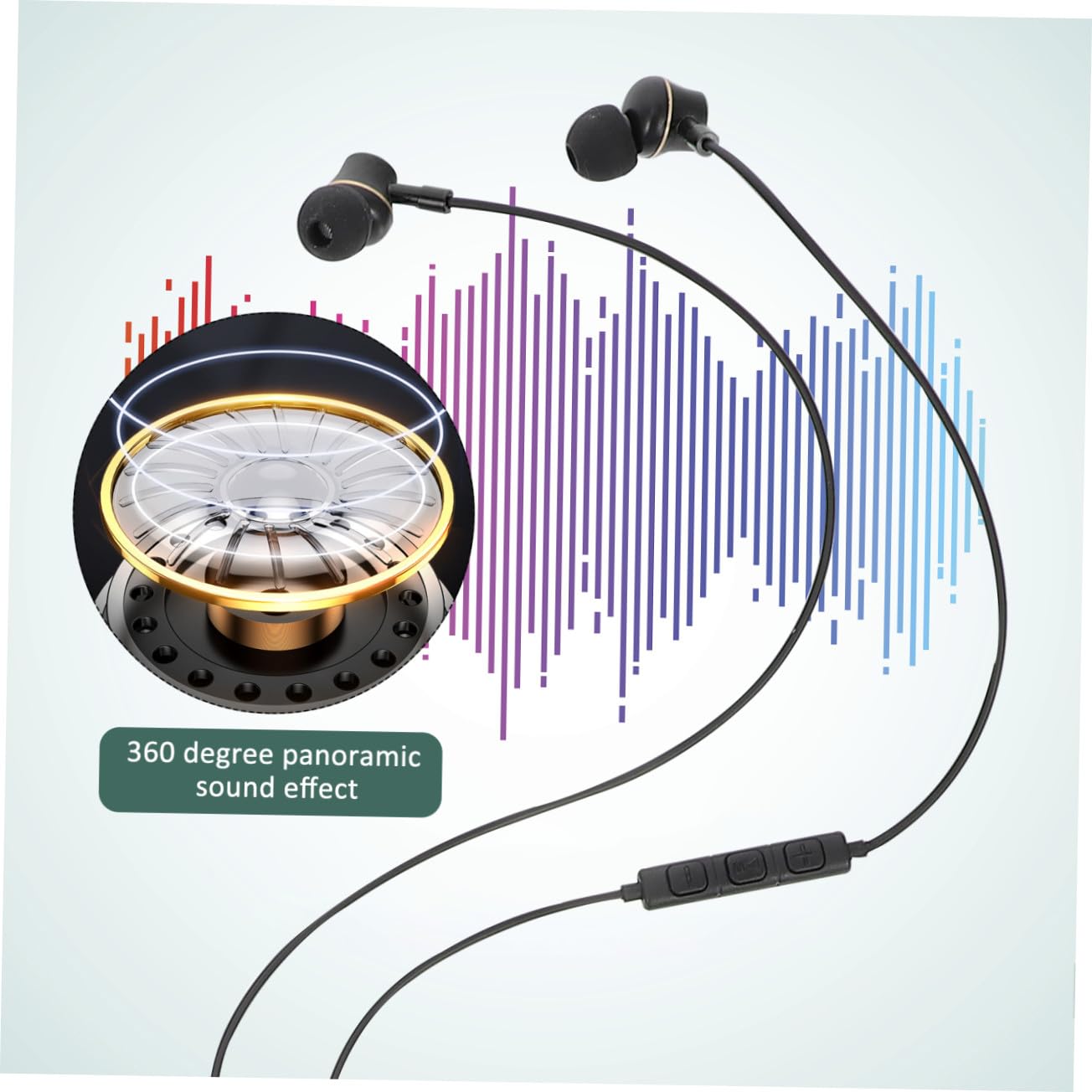 jojofuny 4piezas Auriculares USB-c In-Ear Control Ergonómico y Cancelación De Diseño Especial para Prolongado Compatible Dispositivos