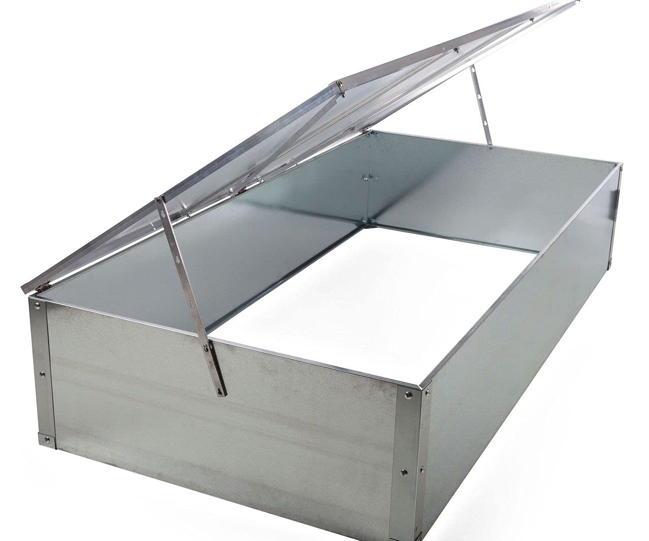 Gewächshaus/Frühbeet G21 GZ11-150 x 75 x 32 cm, stabile und feste Aluminiumkonstruktion