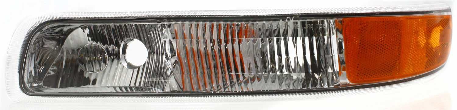 Parking Light -Side Lens and Housing OE design for 1999-2002 Chevrolet Silverado 1500 Base