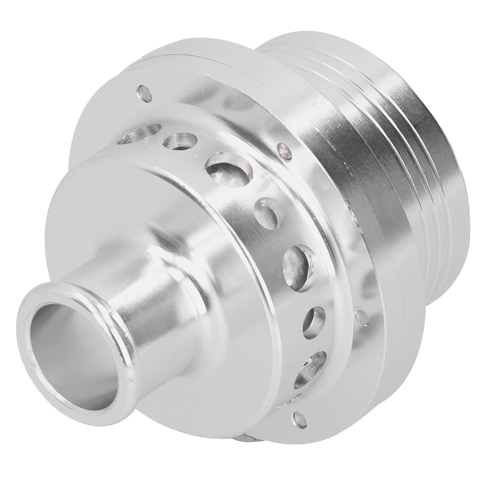 Aramox 25mm Universal Turbine Dump Voiture Blow Off Valve Atmospheric BOV Valve Dump BOV Fit pour Focus RS MK1/Escort Cosworth/Sierra Cosworth(Argent)