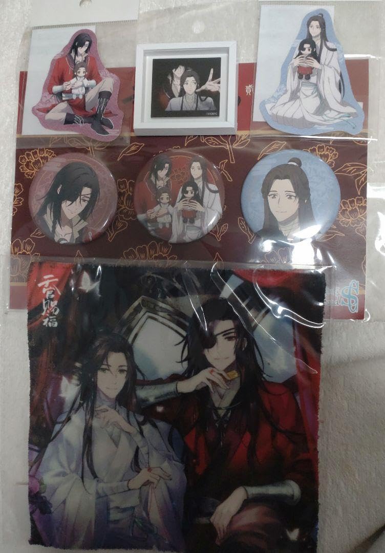 天官賜福 くじ引き堂 オンラインくじ 缶バッジフルセット アニメ