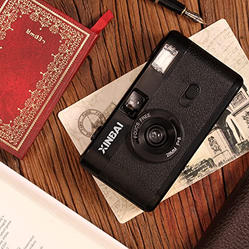 B10 Reusable 35Mm Film Camera Use 135/35Mm Film (24×36Mm), Creative Gifts Vintage Film Camera With Flash, For Kids And Adults (Black) #TOP4