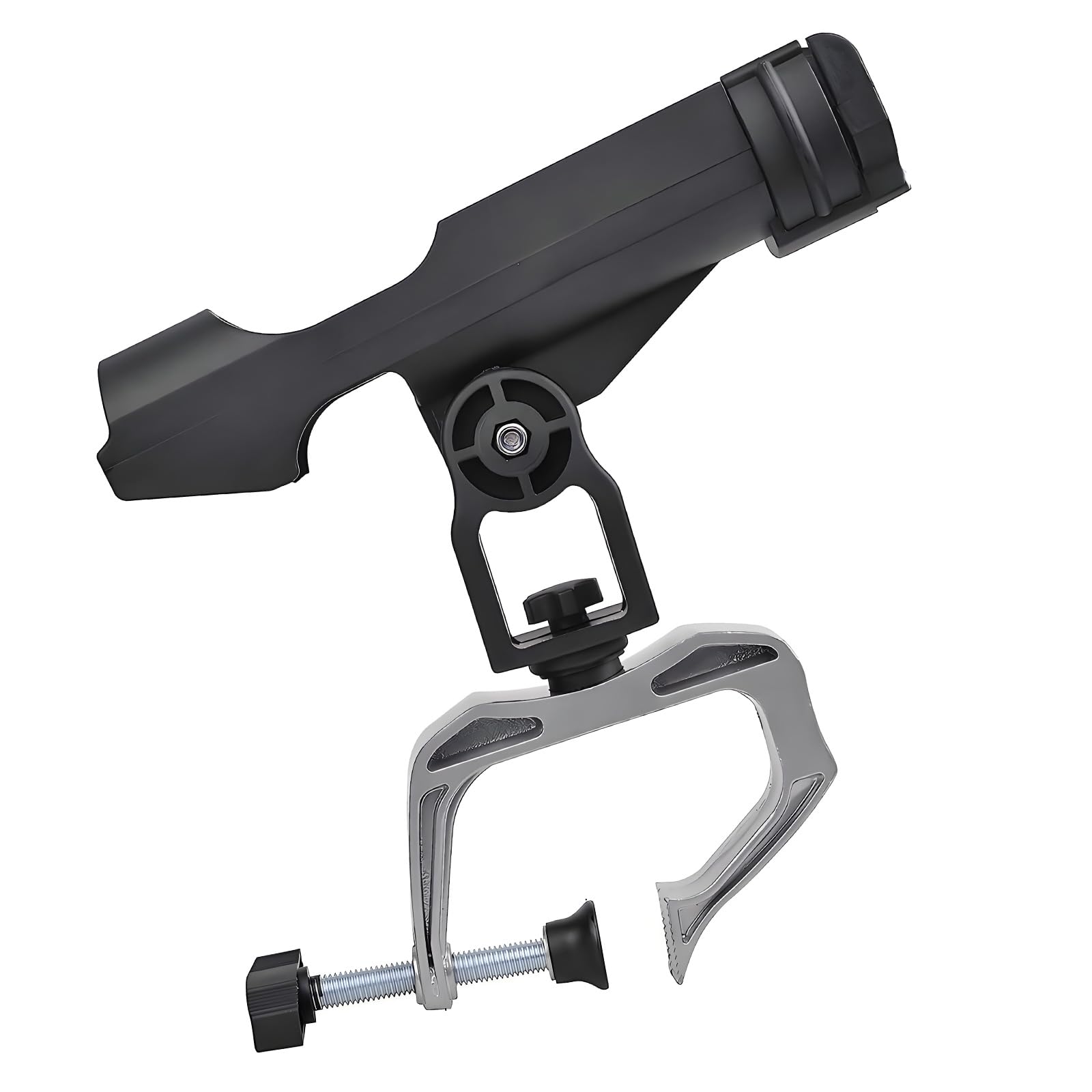 BWANGIAO Adjustable Boats Fishing Rod Holder Boats Rotatable Folding Fishing Rod Rack for Secure Angling