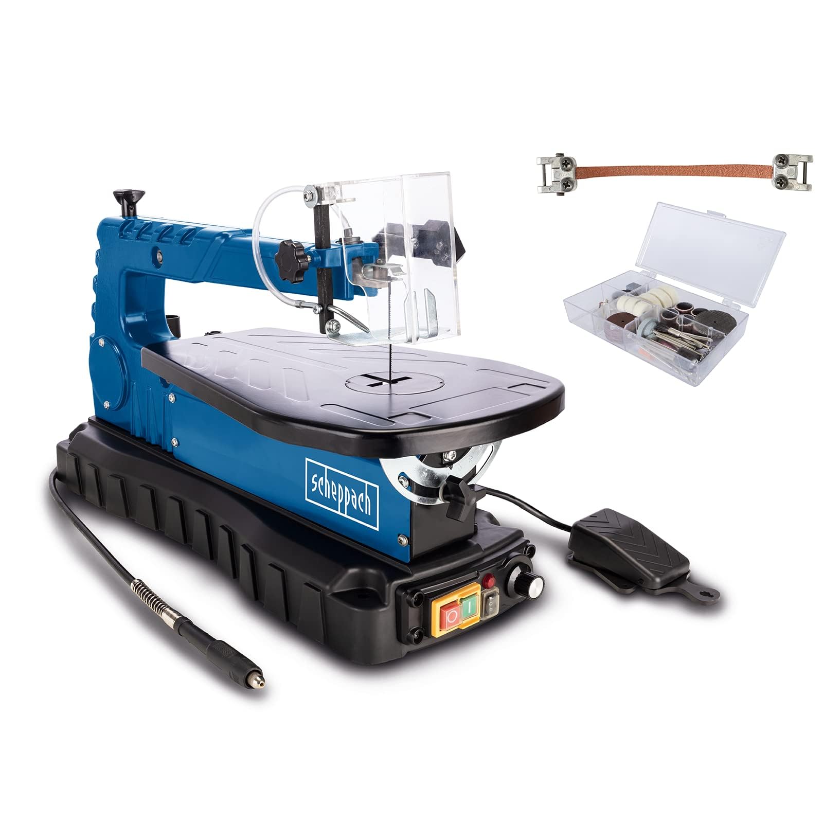 Scheppach Jigsaw DECO MAX con accessori