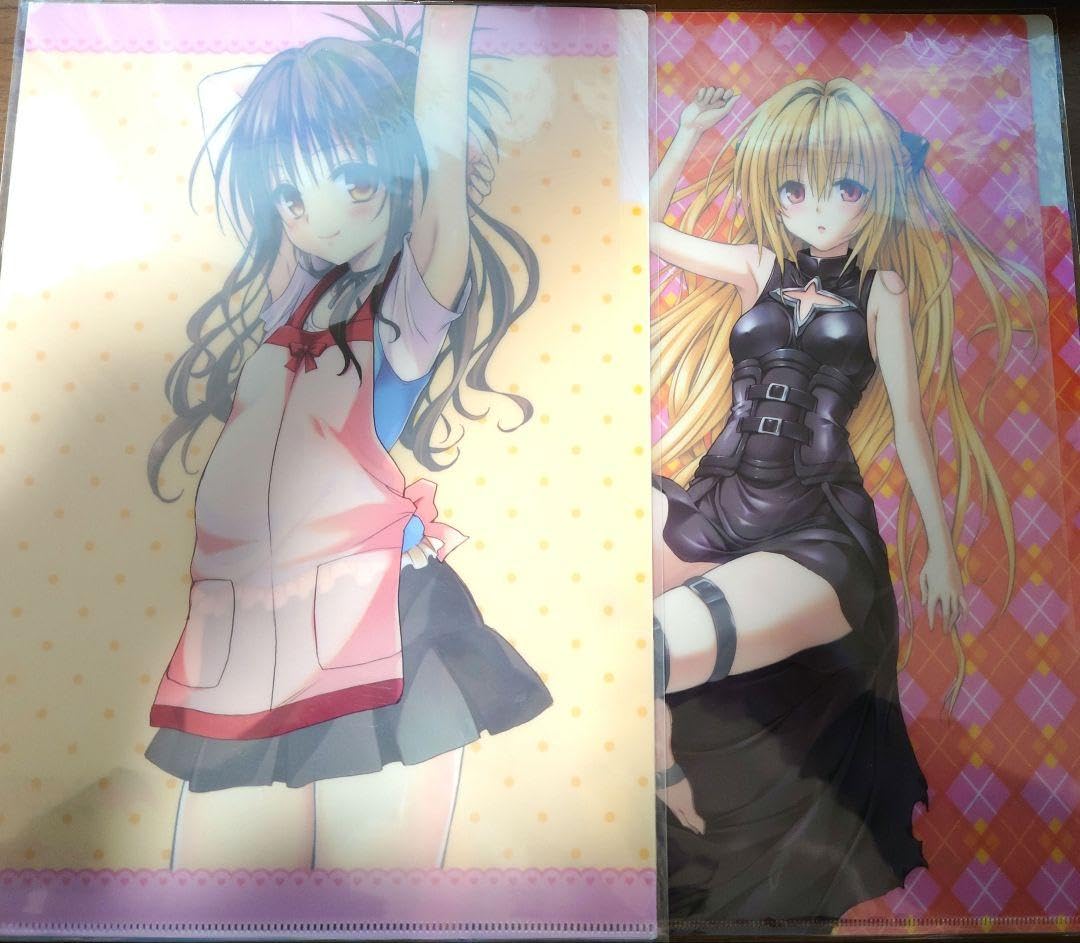 ToLOVEる ダークネス クリアファイル2点 ToLOVEるダークネス