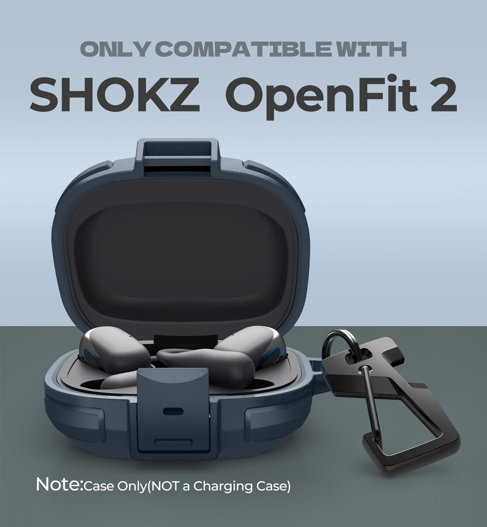 Amazon.com: Dexnor for Shokz OpenFit 2 Case with Drop-Proof Lock