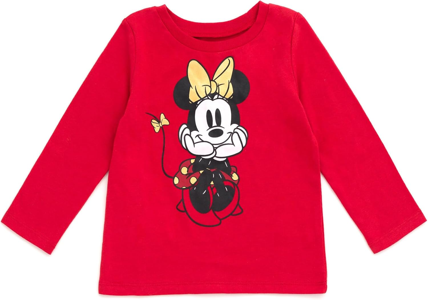 Disney Minnie Mouse Zip Up Vest Puffer T-Shirt and Leggings 3 Piece Outfit Set Infant to Big Kid - Image 5